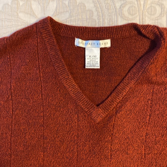 Geoffrey Beene Sweater Vest, XL - Picture 2 of 5